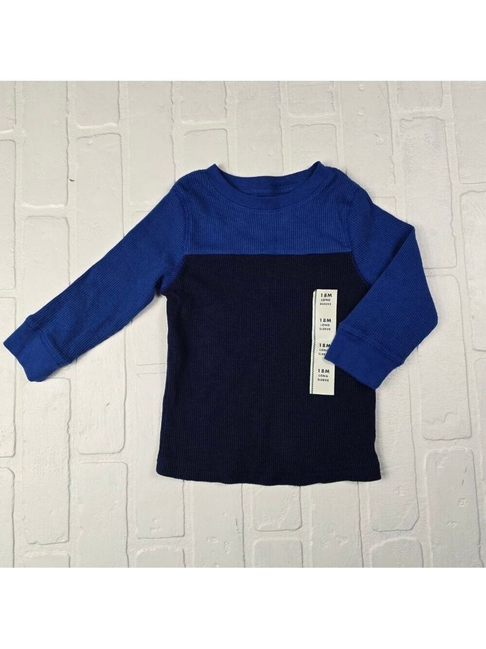 Cat & Jack Multi Color Thermal Shirt Size 18 Months